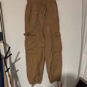 Aerie Tan Cargo Pants